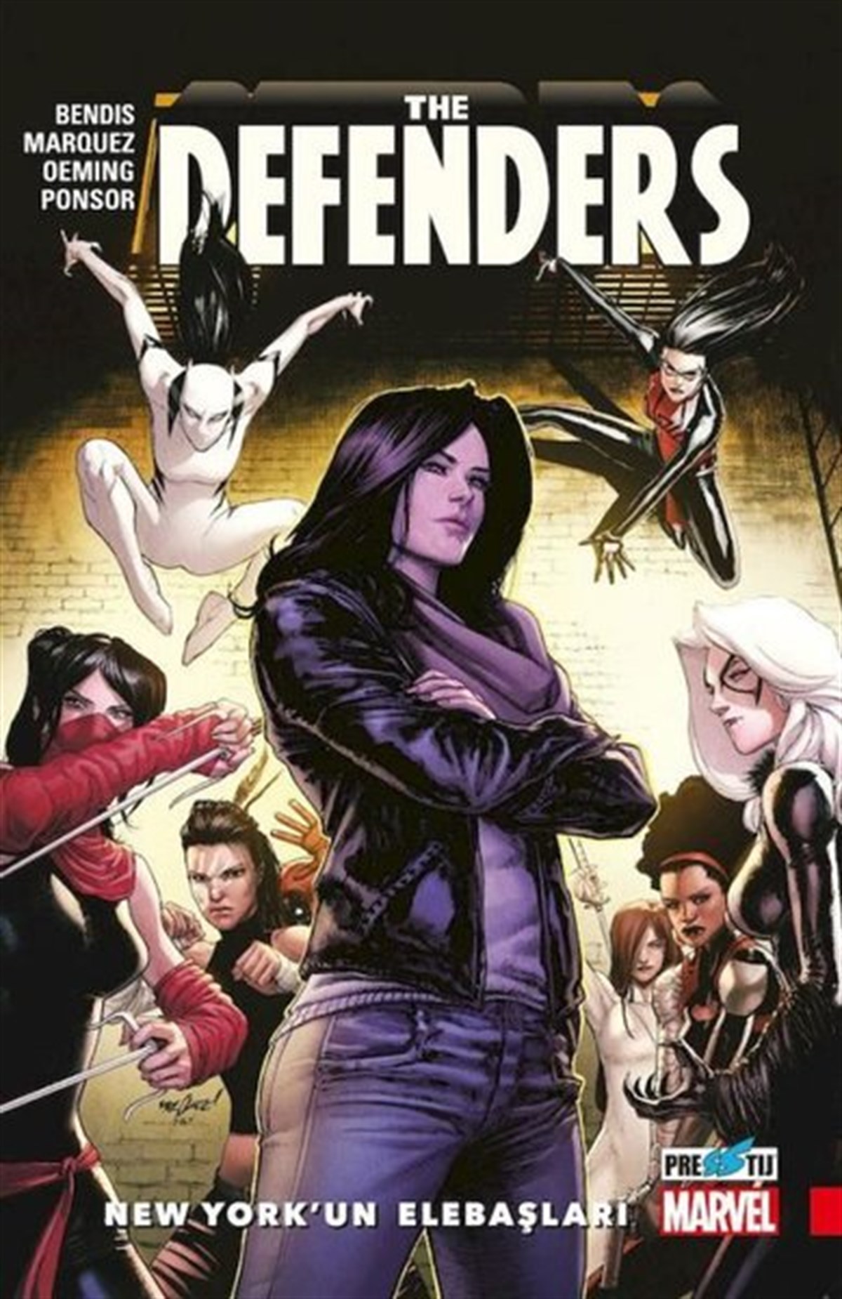Brian Michael BendisÇizgi RomanlarDefenders Cilt 2 - New Yorkun Elebaşları