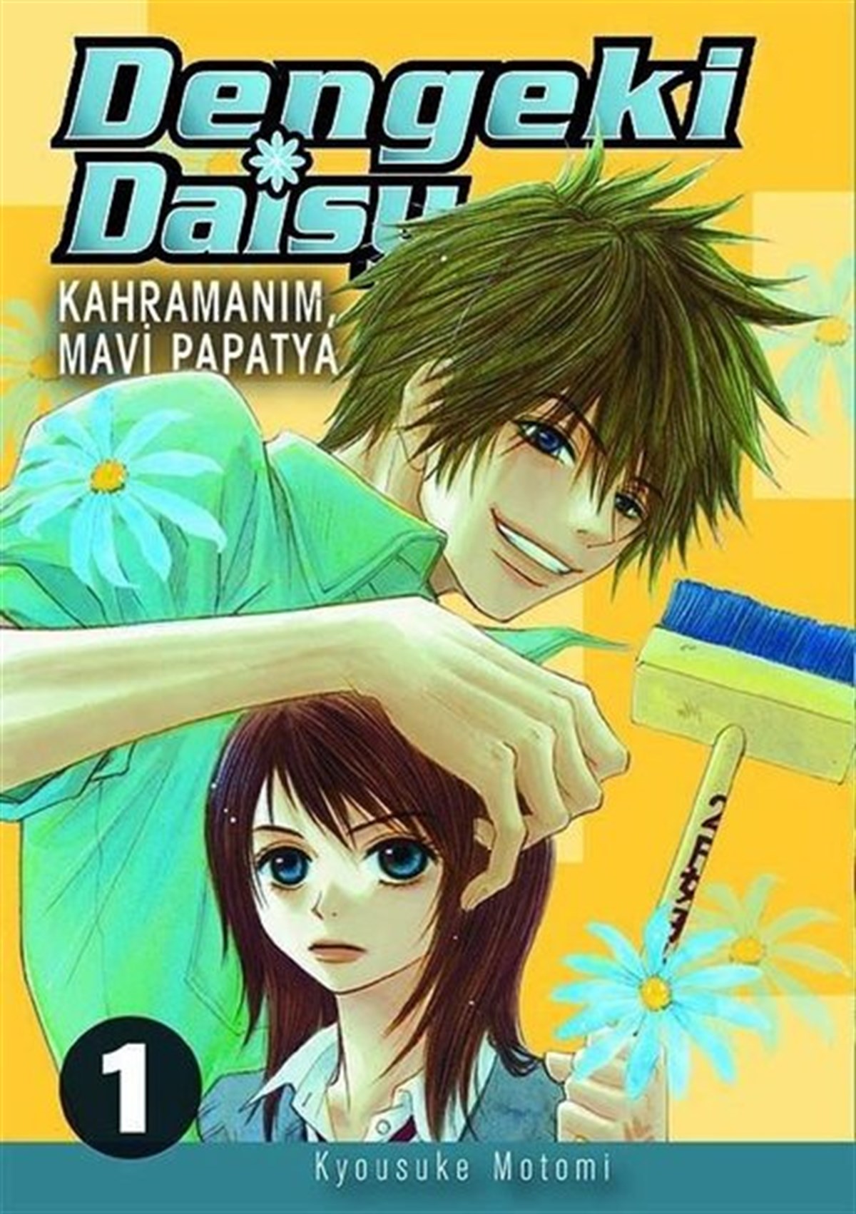 Kyousuke MotomiÇizgi RomanlarDengeki Daisy Cilt 1 - Kahramanım Mavi Papatya