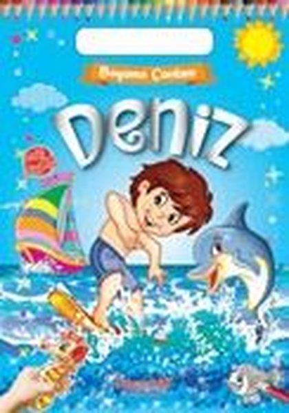 KolektifEgitim Etkinlik KitaplariDeniz - Boyama Çantam - Renkli Çıkartmalı