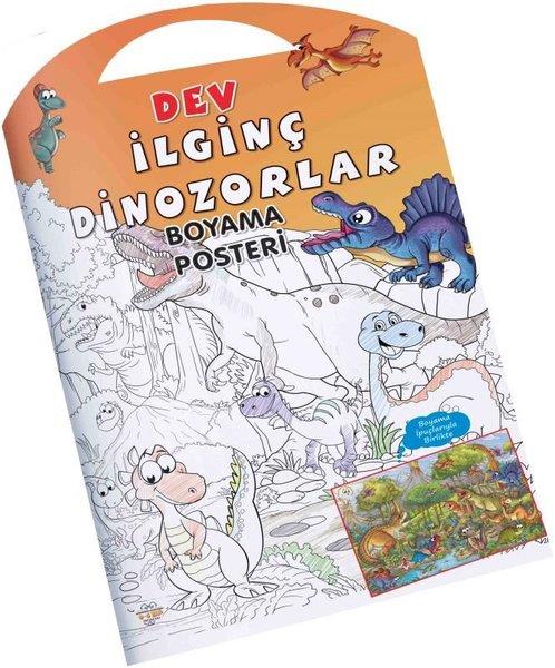 KolektifEgitim Etkinlik KitaplariDev İlginç Dinozorlar - Boyama Posteri