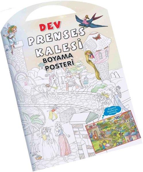 KolektifEgitim Etkinlik KitaplariDev Prenses Kalesi - Boyama Posteri