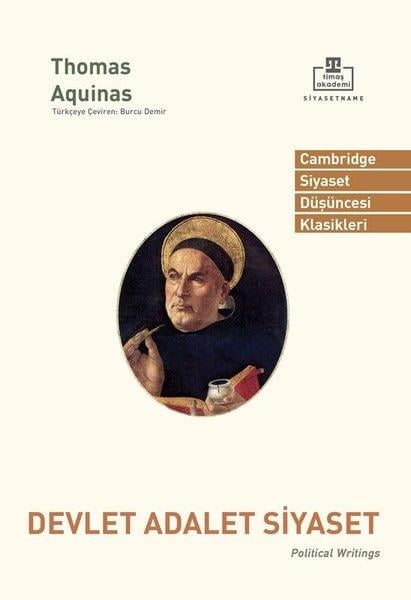 Thomas AquinasDünya Siyaseti ve PolitikasıDevlet Adalet Siyaset - Cambridge Siyaset Düşüncesi Klasikleri