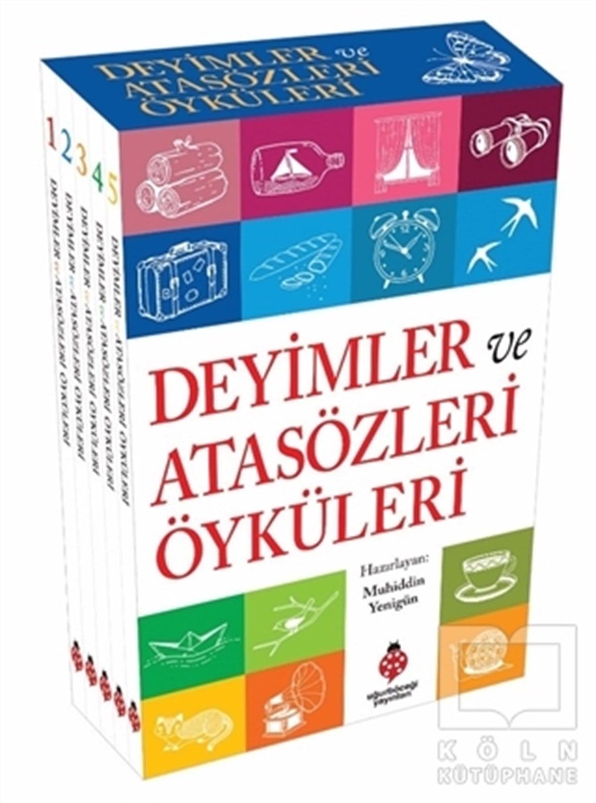 Deyimler ve Atasözleri Öyküleri Seti - 5 Kitap Takım