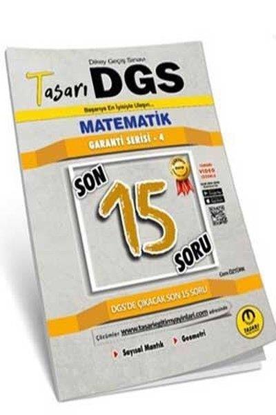 Cem ÖztürkDGS Soru Bankasi KitaplariDGS Matematik Son 15 Soru Garanti Serisi Soru Kitapçığı