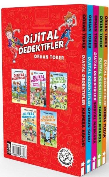 Orhan TokerÇocuk Gençlik RomanlarıDijital Dedektifler Seti - 5 Kitap Takım - Kutulu