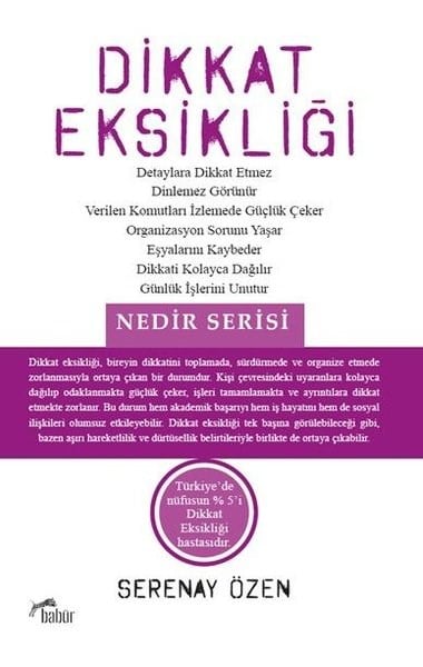 Serenay ÖzenBeden SağlığıDikkat Eksikliği - Nedir Serisi