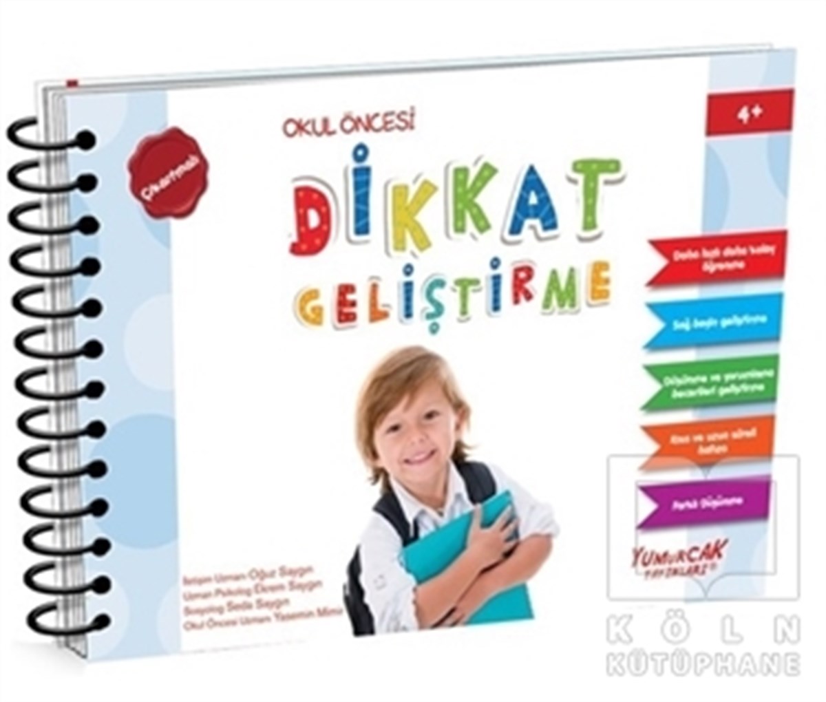 Oğuz SaygınOkul Öncesi Resimli KitaplarDikkat Geliştirme - Okuş Öncesi (4 Yaş)
