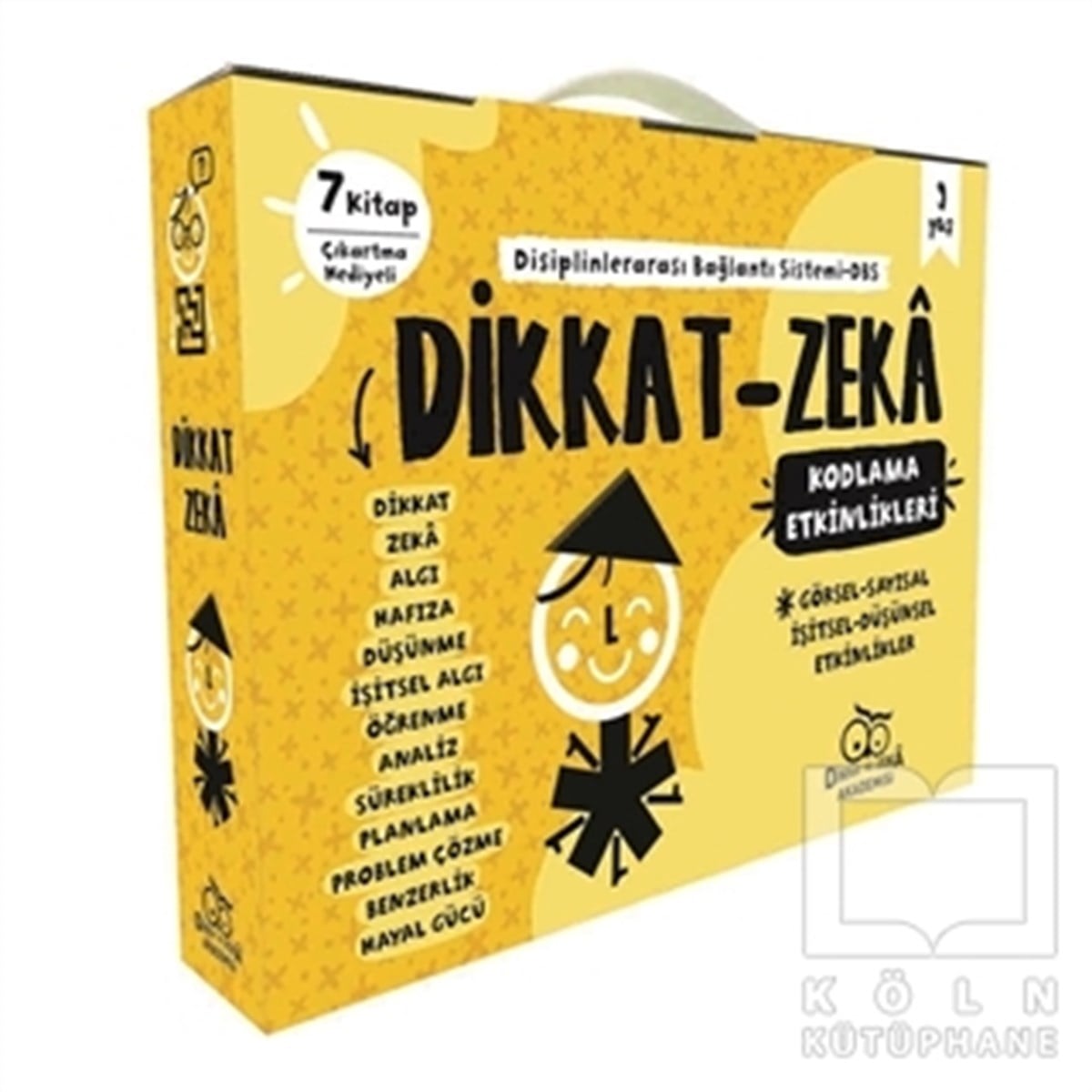 Dikkat Zeka 3. Sınıf Seti - 9 Yaş (7 Kitap Takım)