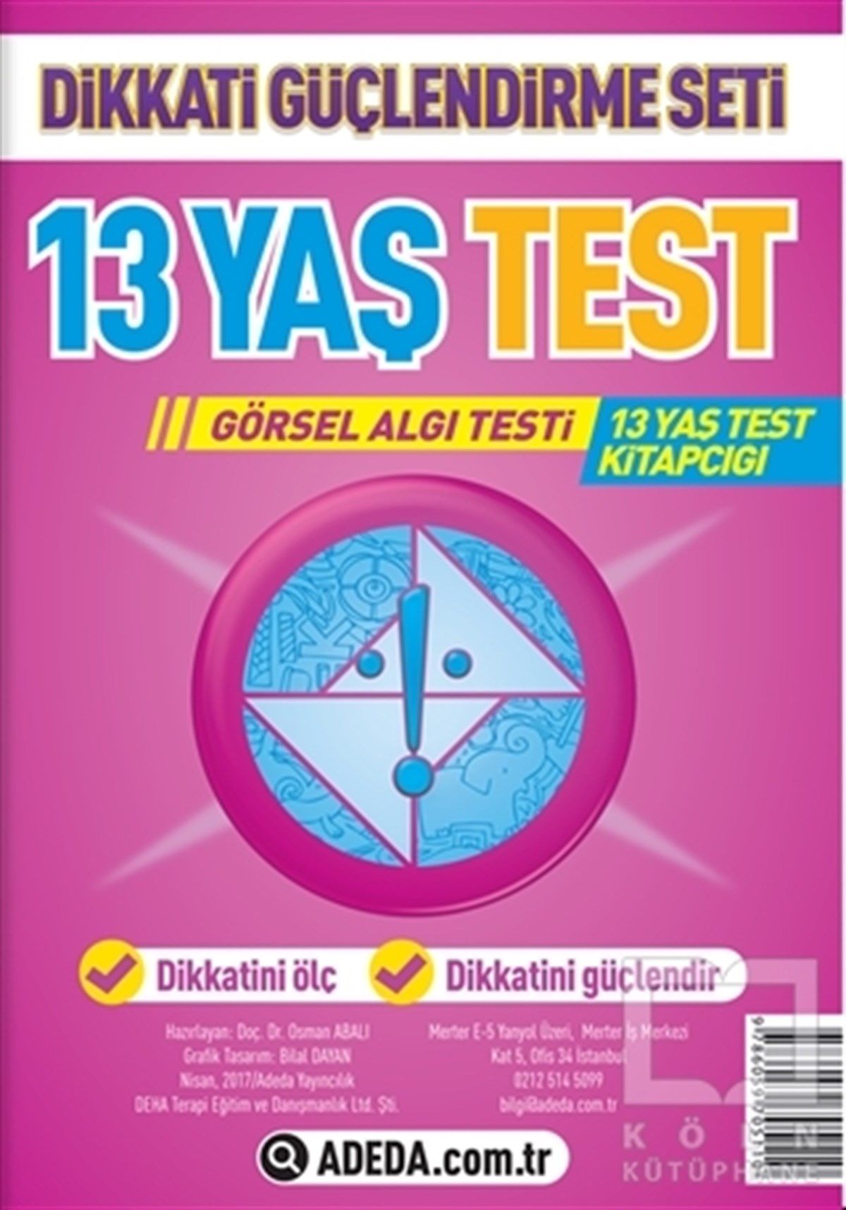 Osman AbalıZeka GelişimiDikkati Güçlendirme Seti 13 Yaş Test