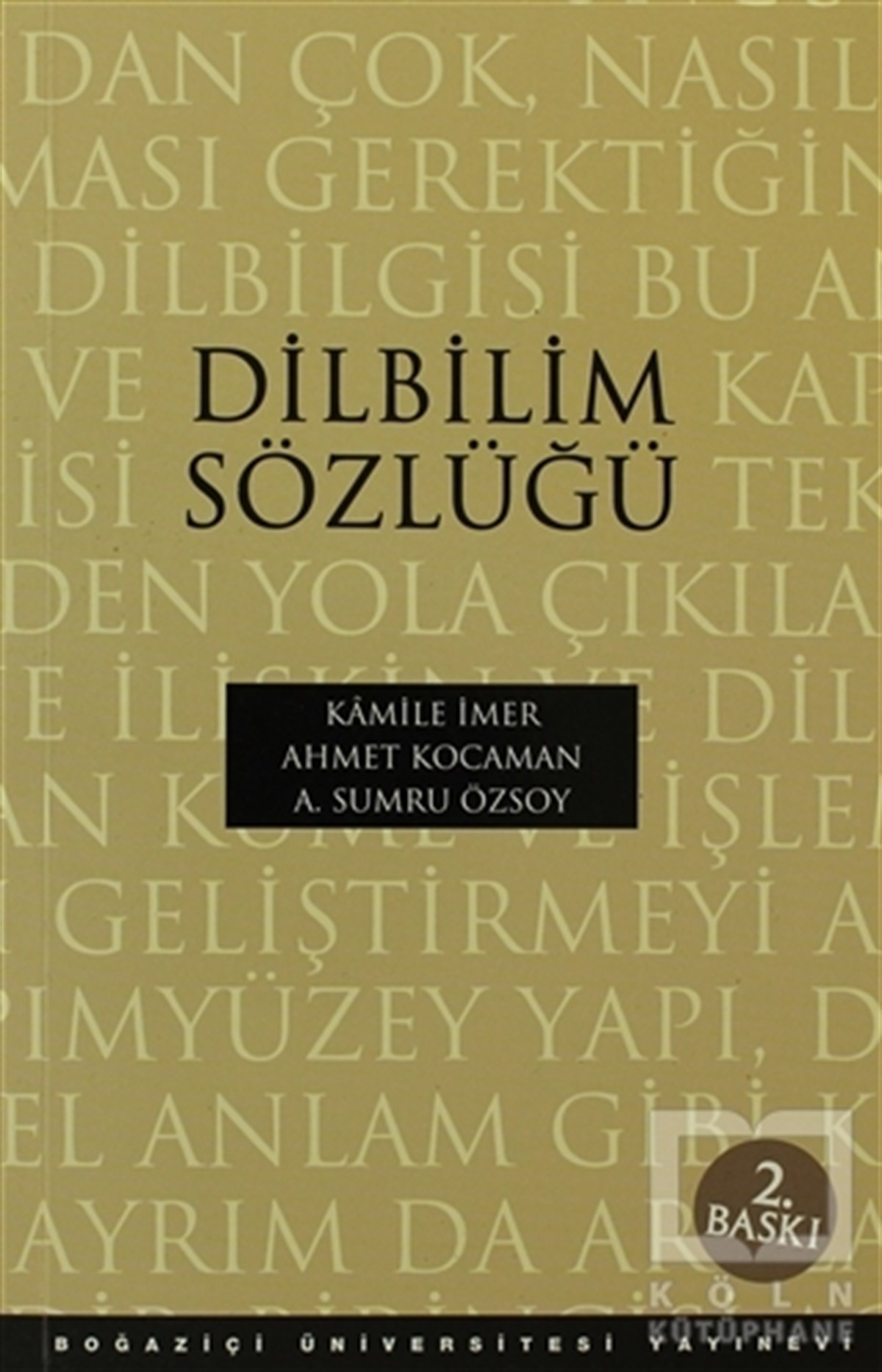 Dilbilim Sözlüğü