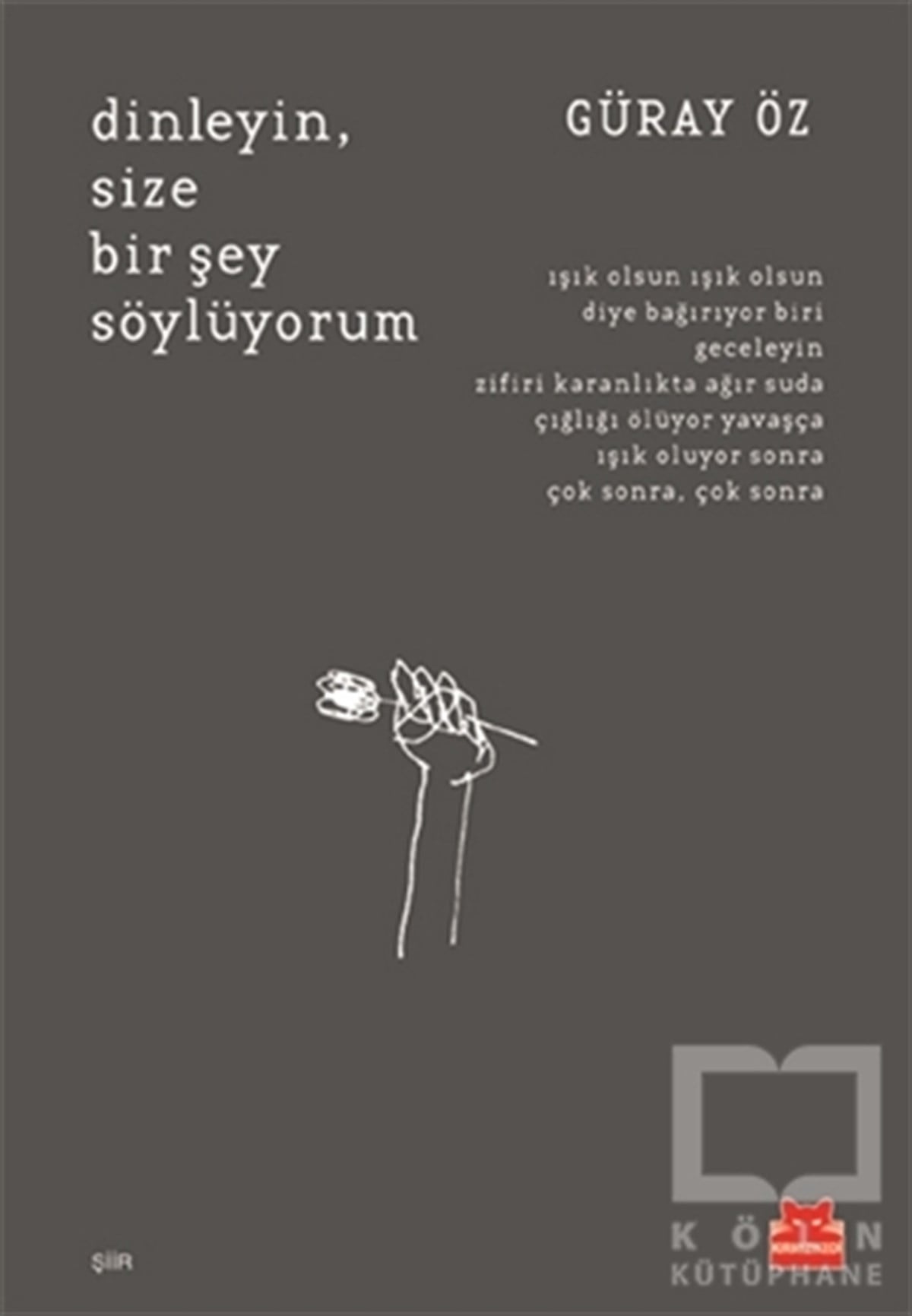 Güray ÖzTürkçe Şiir KitaplarıDinleyin, Size Bir Şey Söylüyorum
