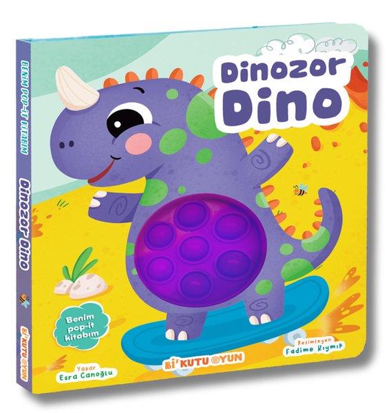 Esra CanoğluEgitim Etkinlik KitaplariDinozor Dino - Benim Pop-it Kitabım