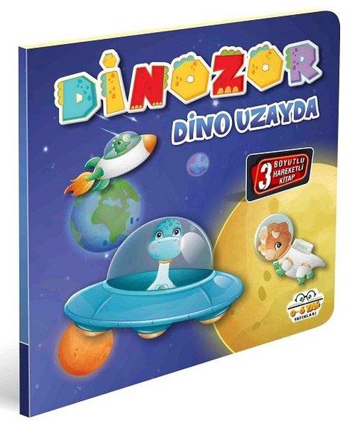 KolektifEgitim Etkinlik KitaplariDinozor Dino Uzayda - 3 Boyutlu Hareketli Kitap