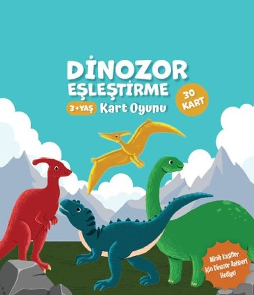 KolektifEgitim Etkinlik KitaplariDinozor Eşleştirme Kart Oyunu - 30 Kart 3+ Yaş