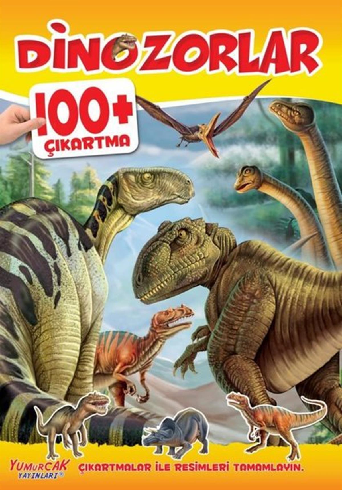 KolektifEgitim Etkinlik KitaplariDinozorlar 100+ Çıkartma