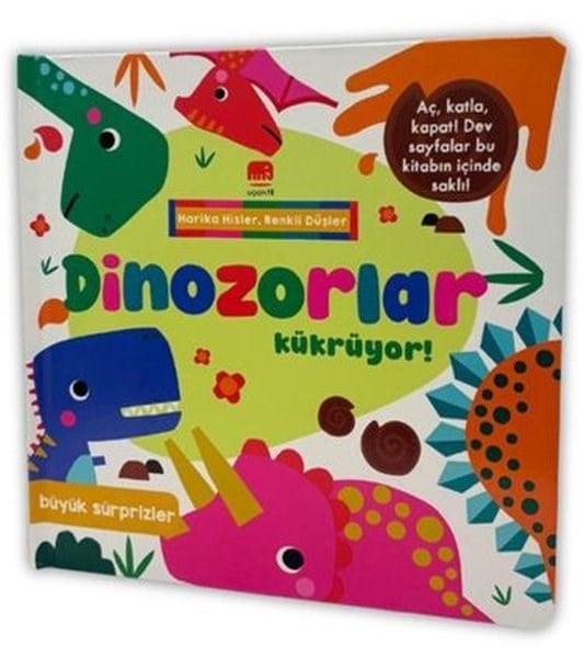 KolektifEgitim Etkinlik KitaplariDinozorlar Kükrüyor! Büyük Sürprizler