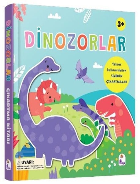Holly MorrisEgitim Etkinlik KitaplariDinozorlar - Silikon Çıkartmalı