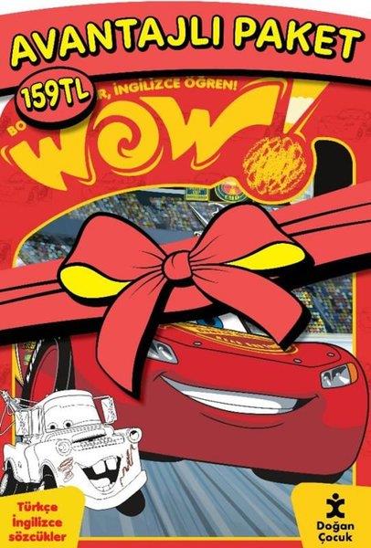 KolektifEgitim Etkinlik KitaplariDisney Arabalar 2'si Bir Arada Avantajlı Paket - Türkçe İngilice Sözcükler