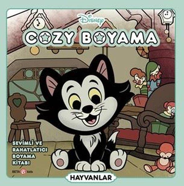 KolektifBoyama KitaplarıDisney Cozy Boyama - Hayvanlar - Sevimli ve Rahatlatıcı Boyama Kitabı