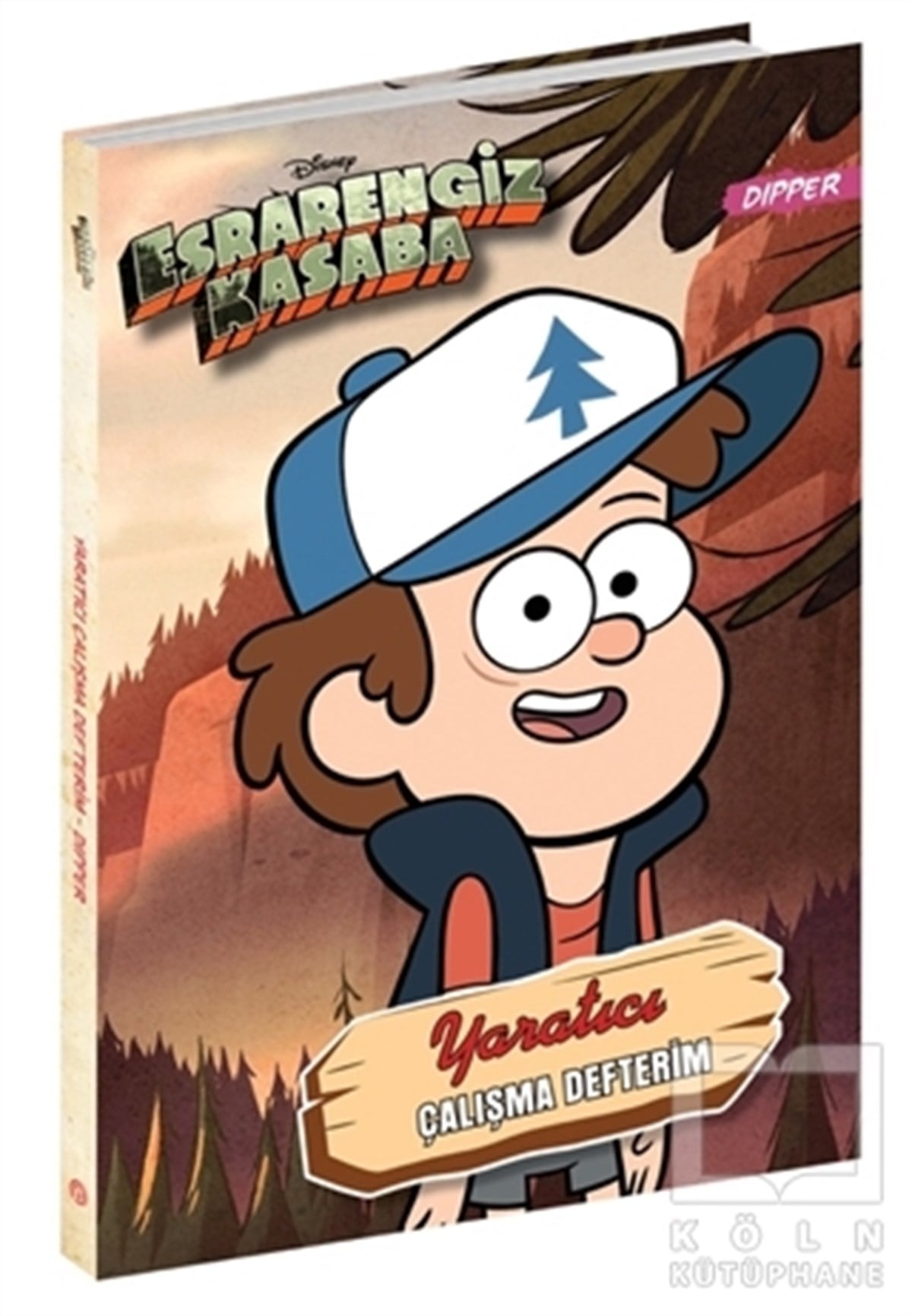 KolektifEtkinlik KitaplarıDisney - Esrarengiz Kasaba Yaratıcı Çalışma Defterim Dipper