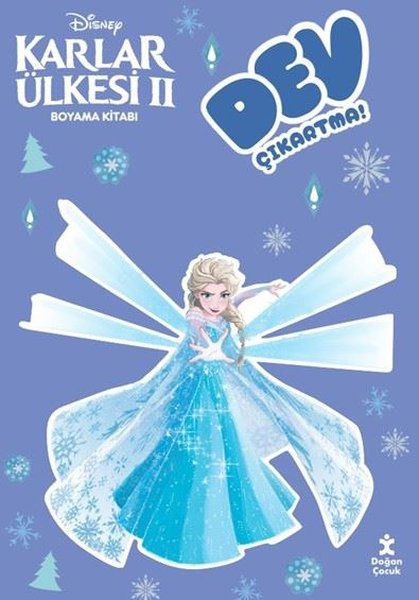 KolektifEgitim Etkinlik KitaplariDisney Karlar Ülkesi 2 - Dev Çıkartmalı Boyama Kitabı