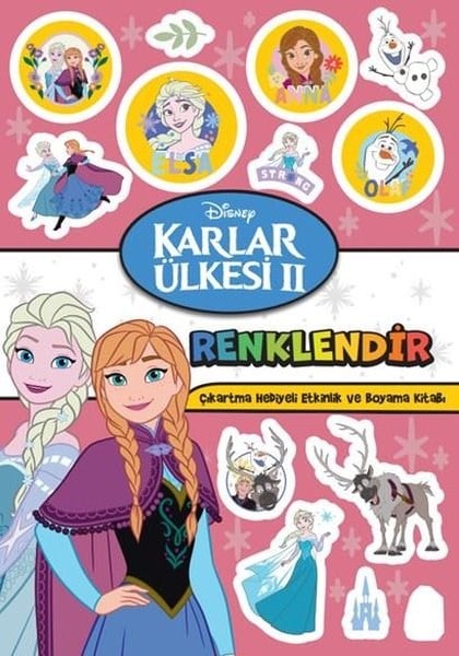 KolektifEgitim Etkinlik KitaplariDisney Karlar Ülkesi 2 - Renklendir Boyama Kitabı