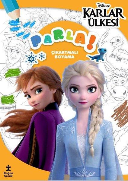 KolektifEgitim Etkinlik KitaplariDisney Karlar Ülkesi - Parla! Çıkartmalı Boyama