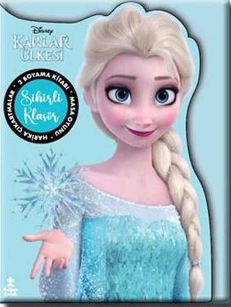 KolektifEgitim Etkinlik KitaplariDisney Karlar Ülkesi - Sihirli Klasör - Mavi