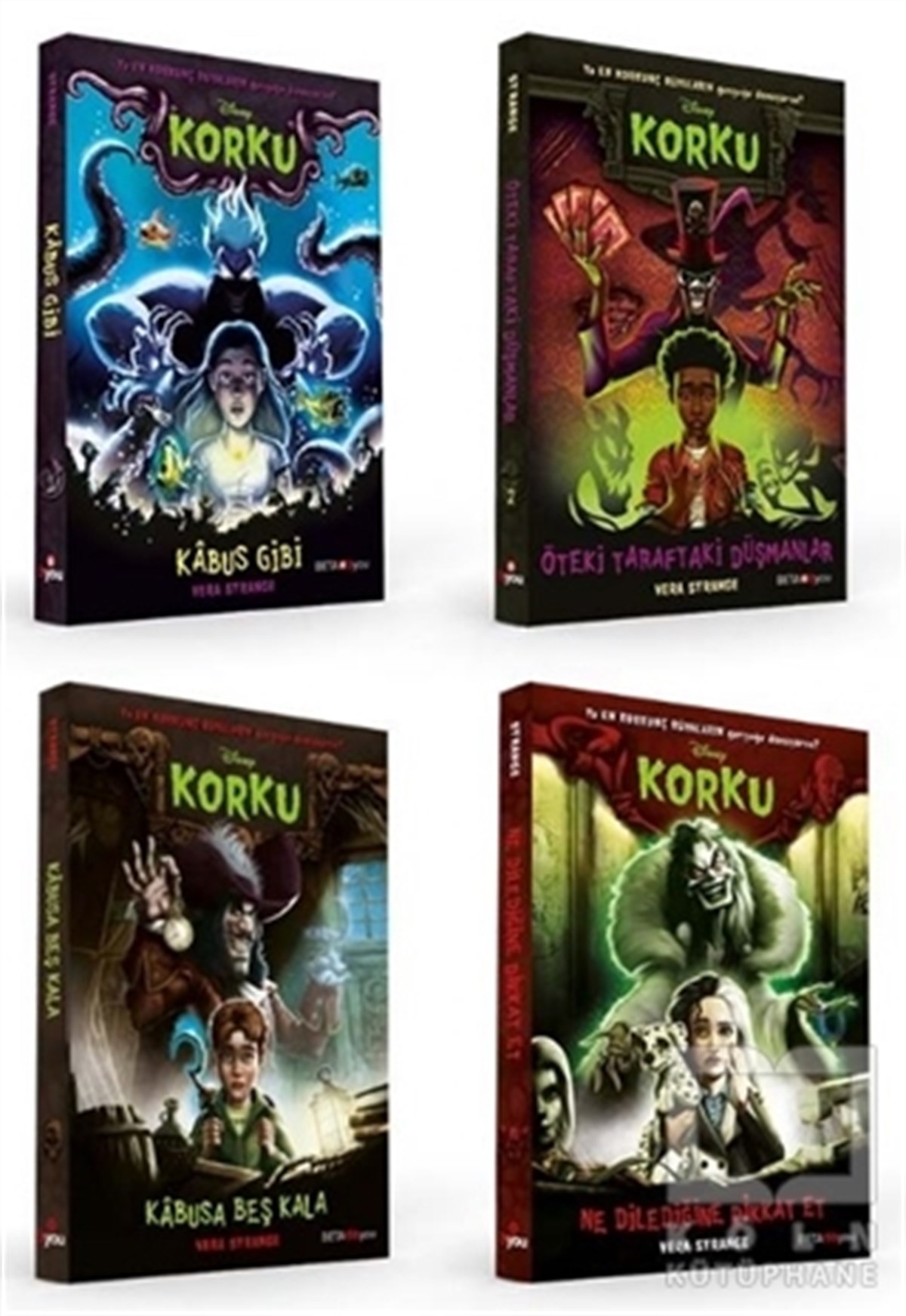 Vera StrangeHorror & Thriller Disney Korku Serisi (4 Kitap Takım)