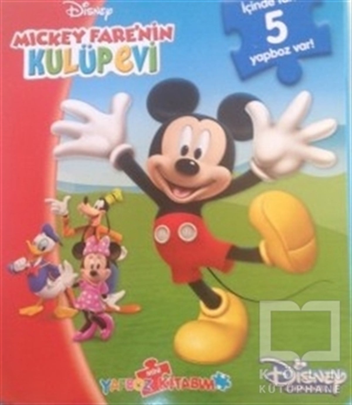 Disney Mickey Fare'nin Kulüp Evi - Mini Yapboz Kitabım