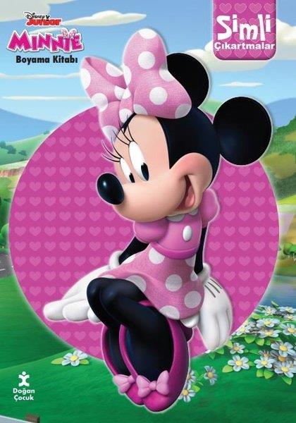 KolektifEgitim Etkinlik KitaplariDisney Minnie Simli Çıkartmalı Boyama Kitabı
