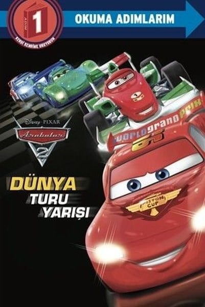 Susan AmerikanerMärchenbücher Disney Pixar Arabalar - Dünya Turu Yarışı - Disney Okuma Adımlarım 1