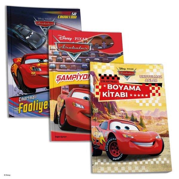 KolektifEgitim Etkinlik KitaplariDisney Pixar Arabalar Eğlence Seti - 3 Kitap Takım