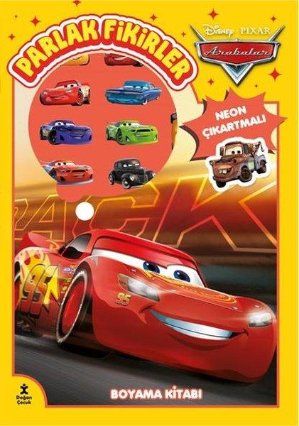 KolektifEgitim Etkinlik KitaplariDisney Pixar Arabalar - Parlak Fikirler Neon Çıkartmalı Boyama Kitabı