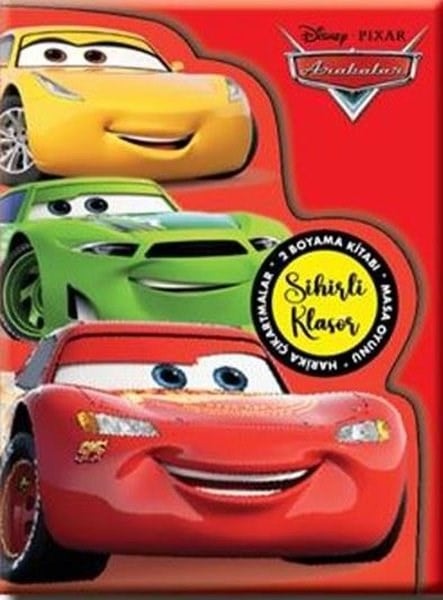 KolektifEgitim Etkinlik KitaplariDisney Pixar Arabalar - Sihirli Klasör - Kırmızı