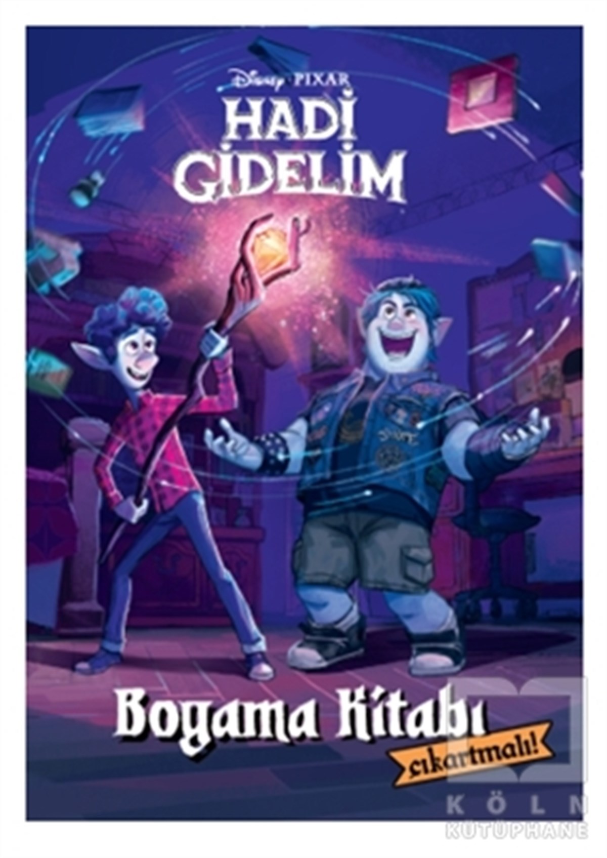 Disney Pixar Hadi Gidelim Çıkartmalı Boyama Kitabı