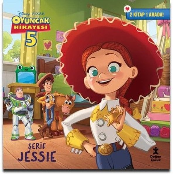 KolektifEgitim Etkinlik KitaplariDisney Pixar Oyuncak Hikayesi 5 - Şerif Jessie ve Şerif Yardımcısı Buzz - 2 Kitap Bir Arada!