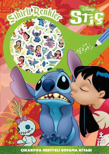 KolektifEgitim Etkinlik KitaplariDisney Stiç - Sihirli Renkler Çıkartma Hediyeli Boyama Kitabı