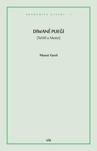 Murat VarolKürtçeDiwane Puegi