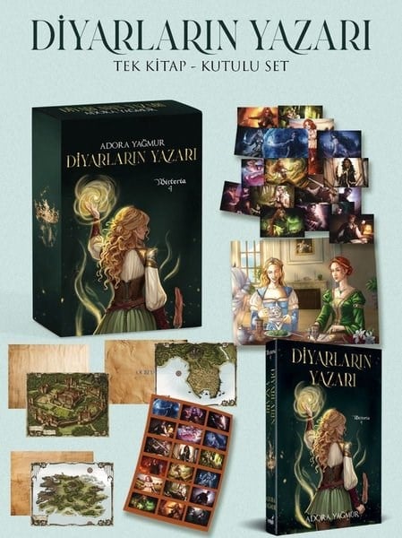 Adora YağmurFantasy und RomaneDiyarların Yazarı - Wisteria 4 - Tek Kitap Kutulu Set