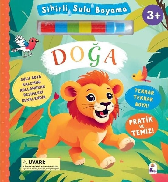 KolektifBoyama KitaplarıDoğa - Sihirli Sulu Boyama