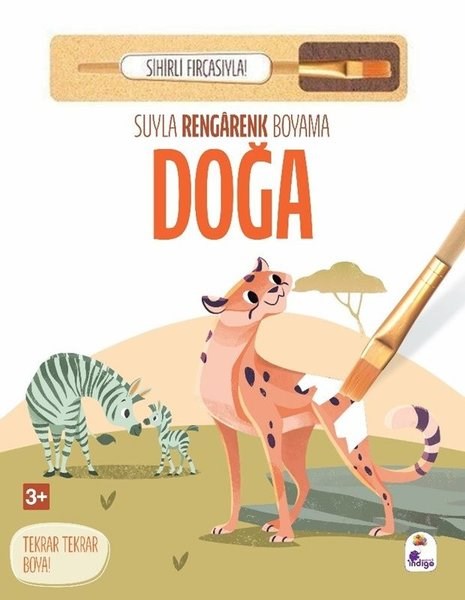 KolektifEgitim Etkinlik KitaplariDoğa - Suyla Rengarenk Boyama - Sihirli Fırçasıyla!