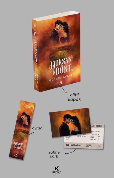 Gülben SakarAşk Kitapları & Aşk RomanlarıDoksan Artı Dört Cilt 2 - Ayraç ve Sahne Kartı Hediyeli