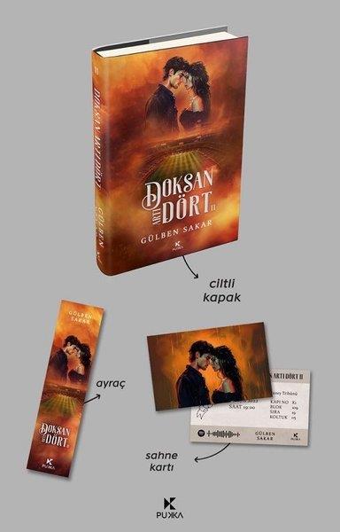 Gülben SakarAşk Kitapları & Aşk RomanlarıDoksan Artı Dört Cilt 2 - Ayraç ve Sahne Kartı Hediyeli
