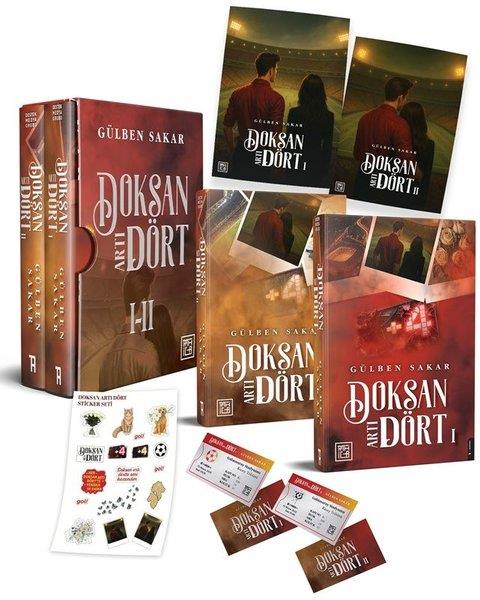 Gülben SakarTürk RomaniDoksan Artı Dört Seti - 2 Kitap Takım - Kutulu