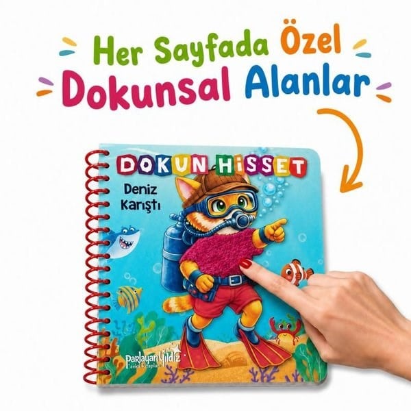 KolektifEgitim Etkinlik KitaplariDokun Hisset - Deniz Karıştı