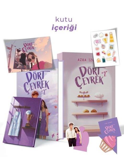 Azra İzgünerAşk Kitapları & Aşk RomanlarıDört Çeyrek Cilt 2 - Hediyeli Kutu