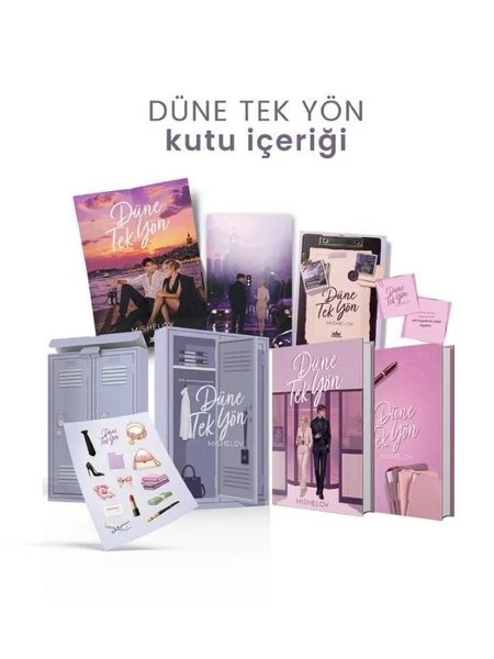 MISHELOVAşk Kitapları & Aşk RomanlarıDüne Tek Yön - Düş Serisi 3 - Tek Kitaplık Kutu