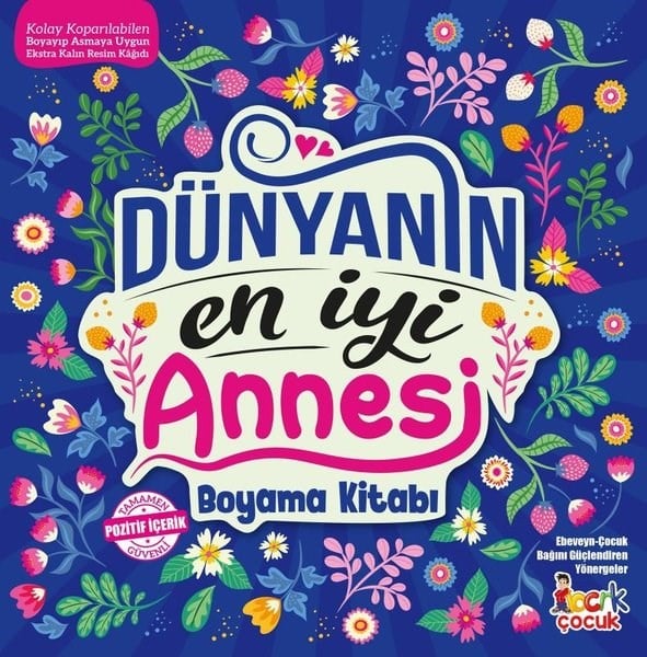 KolektifEgitim Etkinlik KitaplariDünyanın En İyi Annesi Boyama Kitabı