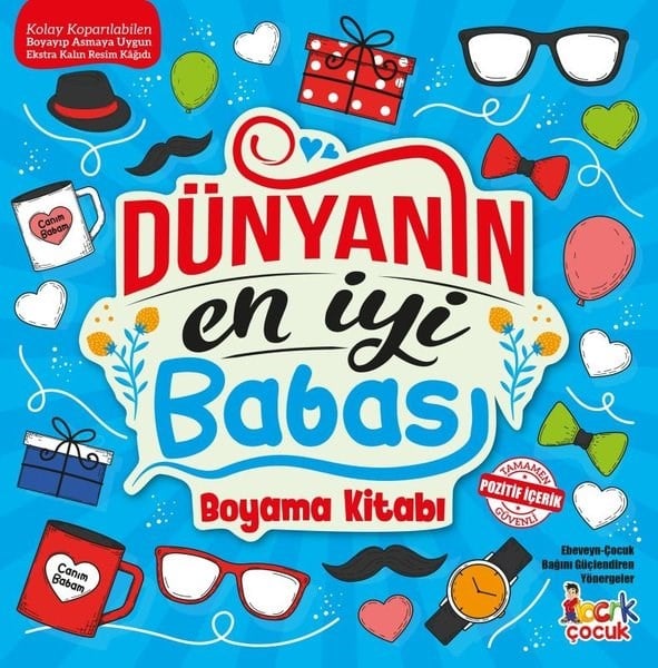 KolektifEgitim Etkinlik KitaplariDünyanın En İyi Babası Boyama Kitabı